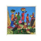 Acrylic On Canvas Artist Signed