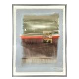 Doris White Mixed Media On Paper