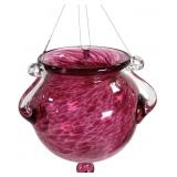 Pink Blown Glass