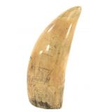 Antique Maritime Scrimshaw Clipper Ship