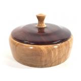 Hand Turned Signed Bloodwood Bowl
