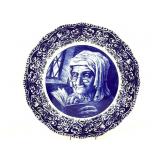 Delft Boch Freres Louviere Fisherman