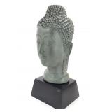 Contemporary Buddha Bust w Bronzed Finish