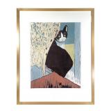 Carol Fisher Woodcut Cleopatra 1/6 Thorntown IN