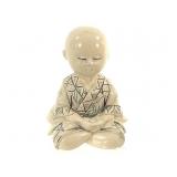 Seated Monk Statue