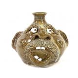 Face Jug Terry King Signed Seagrove NC