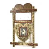 Heart Shaped Picture Frame With Old Photo