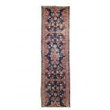 Blue Red Runner 110"L x 32 1/2"W