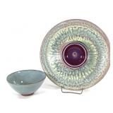 Handcrafted Ceramic Bowls Porcelain Signed Spears+
