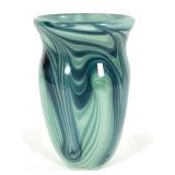 Art Glass Vase Signed Constance Lindman 2004