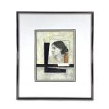 Gerald Boyce Virginia Woolf Mixed Media 1999