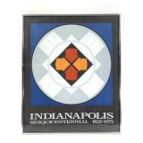 Roland Hobart Indianapolis Sesquicentennial Poster