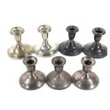 Weighted Sterling Towle Candle Holders 2/2