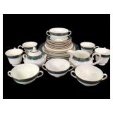 Royal Doulton Biltmore w GD Gilding China Set Of 4