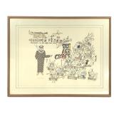 Ron Markman The Art Chart Mixed Media on Paper