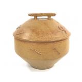 Studio Pottery Signed Stoneware w Glazed Interior