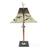 Janna Ugone Co. Ceramic Copper Table Lamp