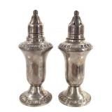 Sterling Silver Salt And Pepper Shakers