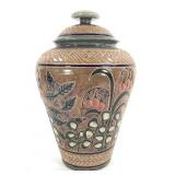Cathra Barker Studio Pottery Urn