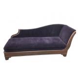 Antique Victorian Era Mahogany Fainting Couch