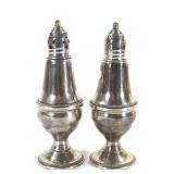 Weighted Mayflower Sterling Salt & Pepper Shakers