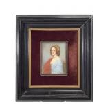 Signed Miniature Portrait