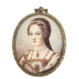 Miniature Portrait Wall Piece