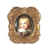 Miniature Child Portrait