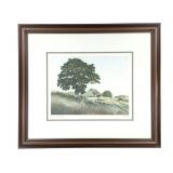 Paul Bisson Etching w Color Muddlers Green