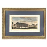 J. Rigaud Copper Plate Engraving Chateau d