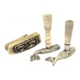 Carved Ivory Stamps