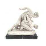 The Wrestlers Statue