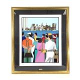 Giancarlo Impiglia Serigraph Sightseeing 1982