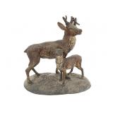 German Buck Bust Folk Art