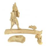 Ivory Hunting Scene