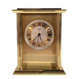 Swiza Brass Standing Clock