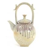Signed Ceramic Teapot