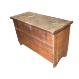 Solid Wood Chained Chest