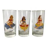Beach Day Pin Up Girl Glasses