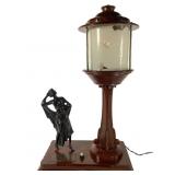 Pakistani Golf Trophy Lamp