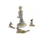 Beach Lady Figurines +