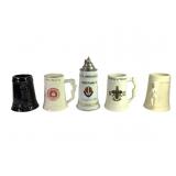 Nude Figural Handled Mugs