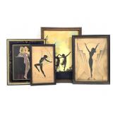 Vintage Nude Figural Artwork
