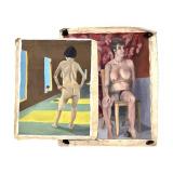 Unframed Original Nude Paintings