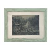 Bacchanalia Lithograph