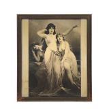 Nude Figural Lithograph