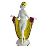 Galluba And Hofmann Porcelain Art Deco Statue