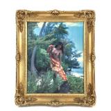 Photo Print In Gilt Frame