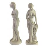 Bisque Sappho And Bathing Venus