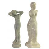 Venus De Milo And Bisque Nude Figural